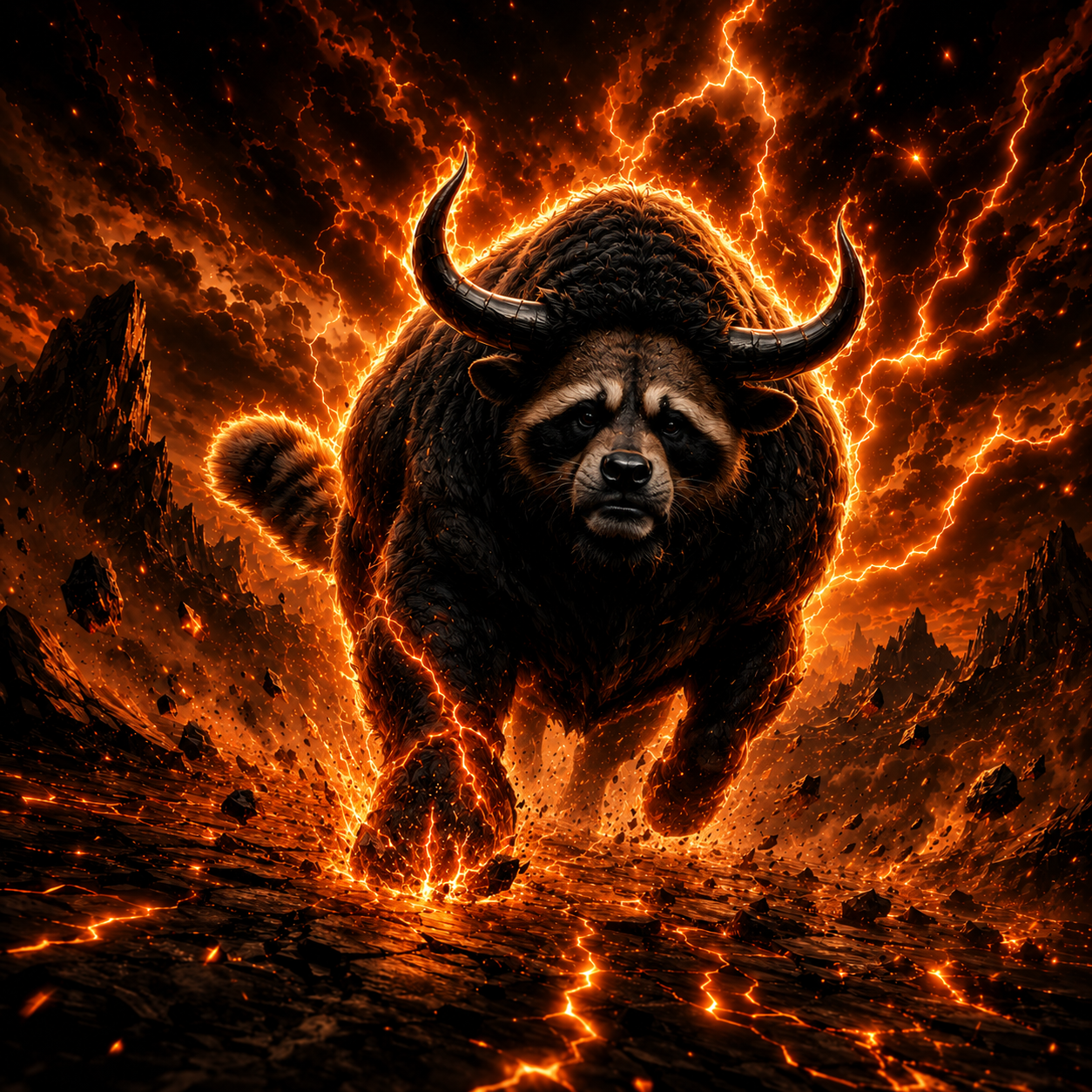 The Jimothy Bull charging